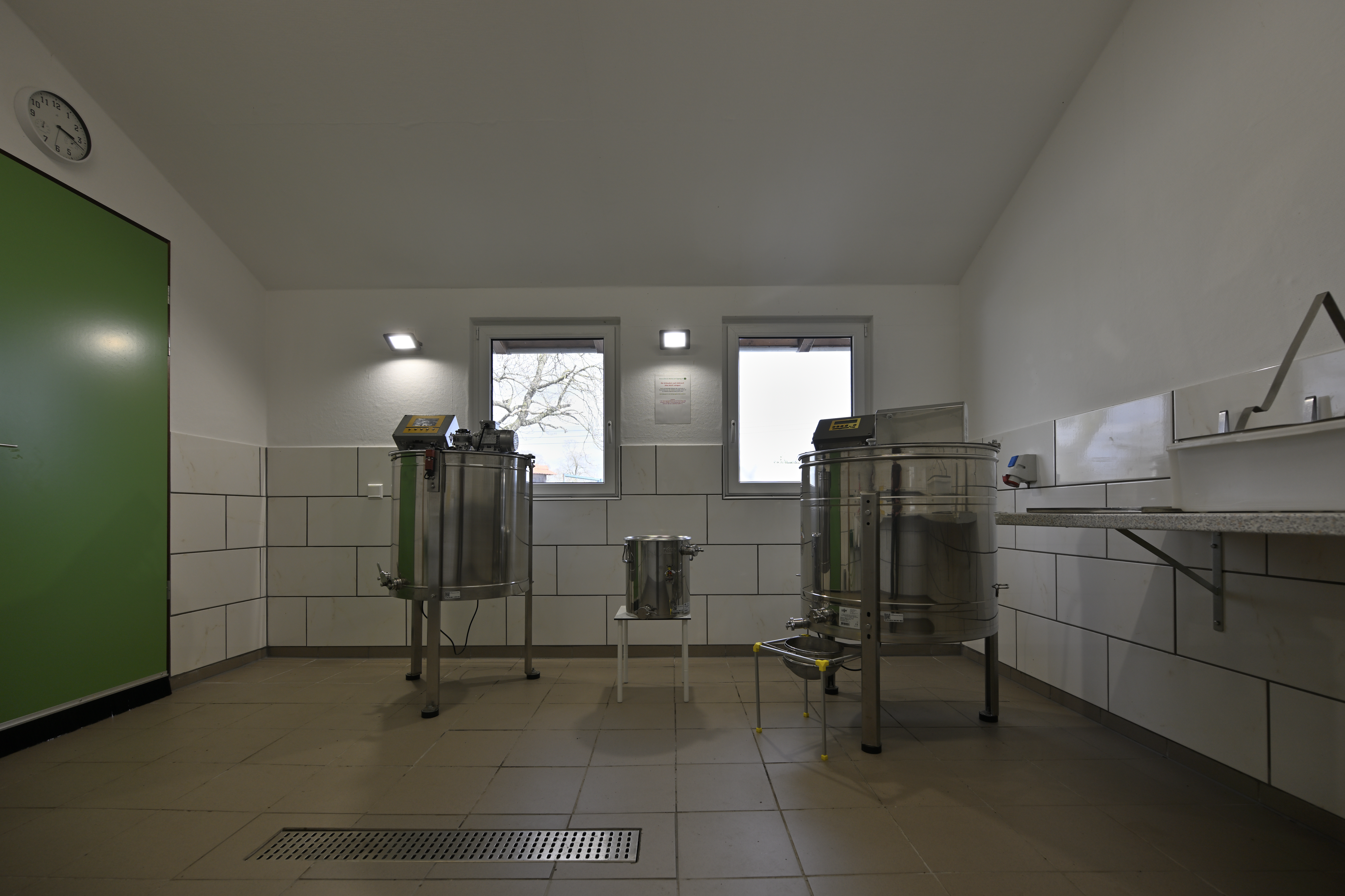 Schleuderhaus - Schleuderraum